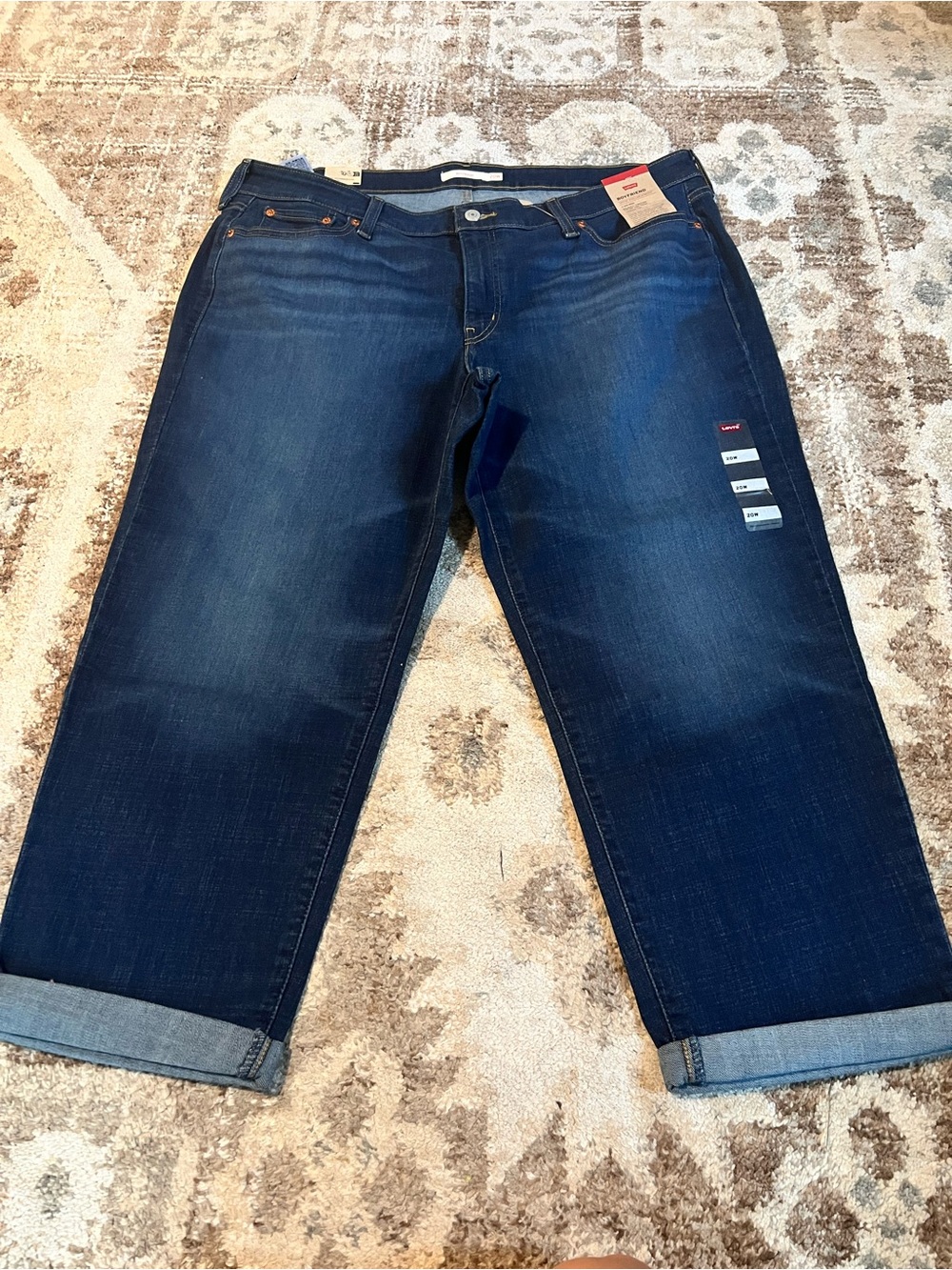 Levi's Women's Mid Rise Boyfriend Jeans Size 20W